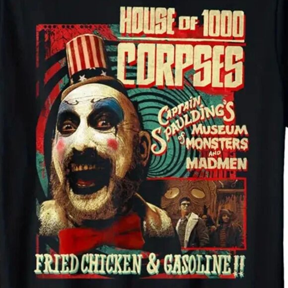 Rob Zombie Captain Spaulding Museum T-Shirt 169 - Picture 2 of 5